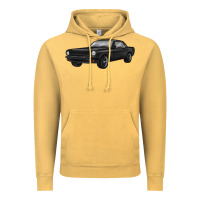 Vintage Mustard classic car Vintage Hoodie - MaliasSmallBusiness