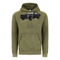 Vintage Olive classic car Vintage Hoodie - MaliasSmallBusiness
