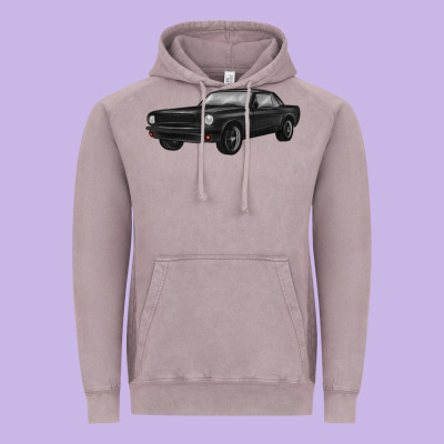Classic Car Vintage Hoodie Designed By Maliassmallbusiness