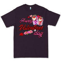 Plum happy valentines day Premium Tee - AdoDesignShop