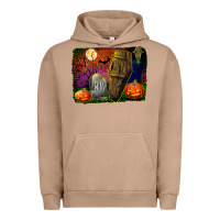 Pigment Burro headstone and coffin background Urban Hoodie - BundleAndBundleShop
