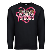 Black brave and strong cancer awareness Premium Sweatshirt - CowGirlArtShop