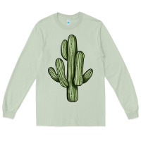 Matcha cactus Long Sleeve Tee - JahusDesignShop