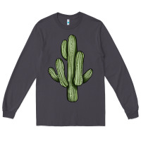 Smoke cactus Long Sleeve Tee - JahusDesignShop