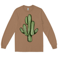 Toasted Coconut cactus Long Sleeve Tee - JahusDesignShop