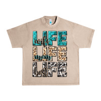 French Oak wife life wife mom life best Urban Heavy Tee - NancyCooperArtShop