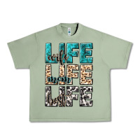 Oil Green wife life wife mom life best Urban Heavy Tee - NancyCooperArtShop