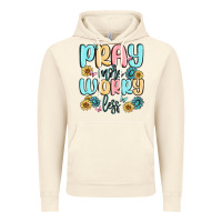 Vintage Artic pray more worry less Vintage Hoodie - MaliasSmallBusiness
