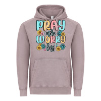 Vintage Zinc pray more worry less Vintage Hoodie - MaliasSmallBusiness