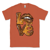 Copper love leopard with lips Classic Tee - NancyCooperArtShop
