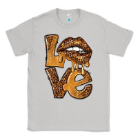 Moon Dust love leopard with lips Classic Tee - NancyCooperArtShop