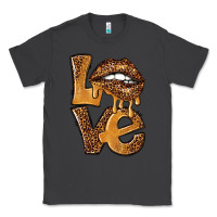Smoke love leopard with lips Classic Tee - NancyCooperArtShop