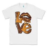 White love leopard with lips Classic Tee - NancyCooperArtShop