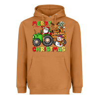 Meerkat merry christmas crew tractor Heavyweight Hoodie - CowGirlArtShop