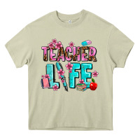 Mossy teacher life Heavy Core Tee - AdoDesignShop
