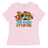 Bubblegum Pink 3rd grade let's do this Ladies Tee - JahusDesignShop