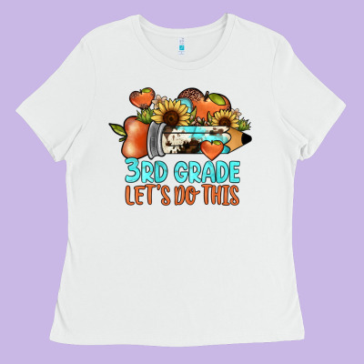 3rd Grade Let's Do This Ladies Tee Designed By Jahusdesignshop