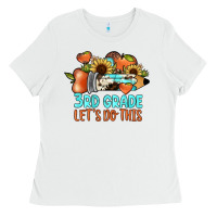 White 3rd grade let's do this Ladies Tee - JahusDesignShop