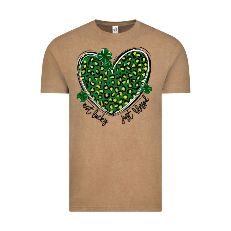 Not Lucky Just Blessed Vintage Tee by MaliasSmallBusiness | Teevron