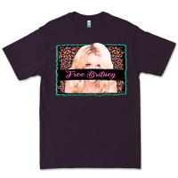 Plum free britney leopard glitter Premium Tee - AdoDesignShop