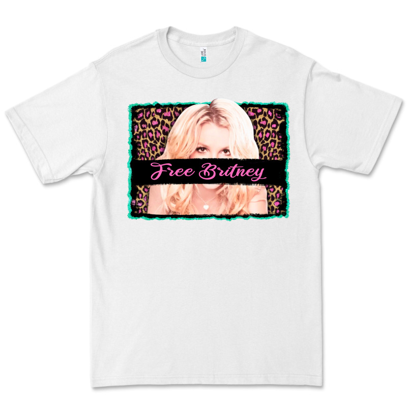 Free Britney Leopard Glitter Premium Tee by AdoDesignShop | Teevron