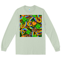 Matcha St. Patricks rainbow seamless Long Sleeve Tee - BundleAndBundleShop