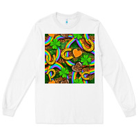 White St. Patricks rainbow seamless Long Sleeve Tee - BundleAndBundleShop