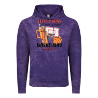 Cloud Purple hot mess always stressed basketball mama Vintage Hoodie - MaliasSmallBusiness