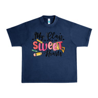 Navy my class is full of sweethearts Urban Heavy Tee - MaliasSmallBusiness