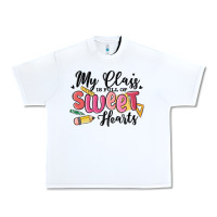 White my class is full of sweethearts Urban Heavy Tee - MaliasSmallBusiness