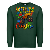 Sports Green autism crusher Premium Sweatshirt - CowGirlArtShop