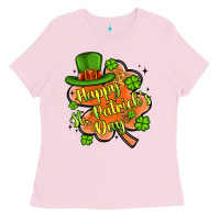 Happy St Patrick S Day Shamrock Ladies Tee | Teevron