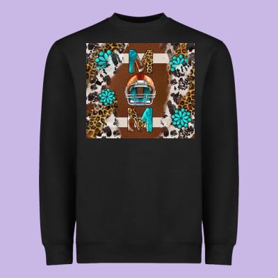 American Football Mom Tumbler Heavyweight Sweatshirt Designed By Bundleandbundleshop