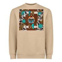 Mushroom American Football Mom Tumbler Heavyweight Sweatshirt - BundleAndBundleShop