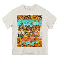 Cream Fall gnomes Heavy Core Tee - Artiststas