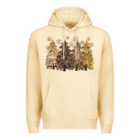 Pina Colada merry christmas leopard trees Premium Hoodie - CowGirlArtShop