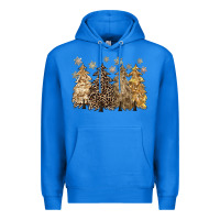 True Royal merry christmas leopard trees Premium Hoodie - CowGirlArtShop