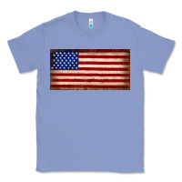 Colony Blue American flag Classic Tee - JahusDesignShop