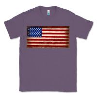Lavender American flag Classic Tee - JahusDesignShop