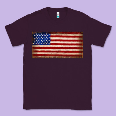 American Flag Classic Tee Designed By Jahusdesignshop
