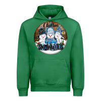 Emerald Chillin With My Snowmies Urban Hoodie - FaDigitalArtStudio