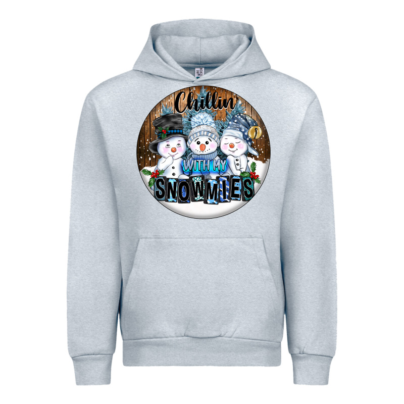 Chillin With My Snowmies Urban Hoodie by FaDigitalArtStudio | Teevron