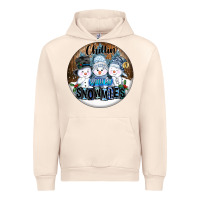 Sandshell Chillin With My Snowmies Urban Hoodie - FaDigitalArtStudio