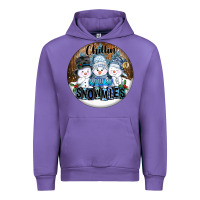 Tulip Chillin With My Snowmies Urban Hoodie - FaDigitalArtStudio
