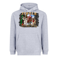Heather Grey jingle all the way Heavyweight Hoodie - CowGirlArtShop
