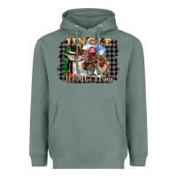 Sage jingle all the way Heavyweight Hoodie - CowGirlArtShop