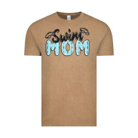 Vintage Coffee swim mom Vintage Tee - MaliasSmallBusiness