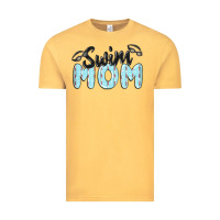 Vintage Mustard swim mom Vintage Tee - MaliasSmallBusiness