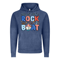 Vintage Denim were just here to rock the boat Vintage Hoodie - MaliasSmallBusiness