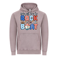 Vintage Zinc were just here to rock the boat Vintage Hoodie - MaliasSmallBusiness